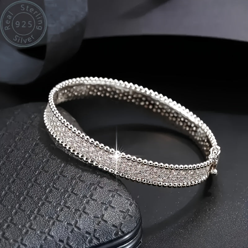 Boutique Fashion Silver Diamond Bracelet