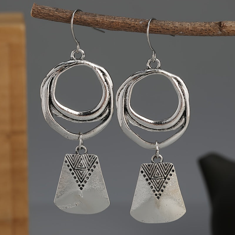 1 Pair of Chic Bohemian Drop Earrings