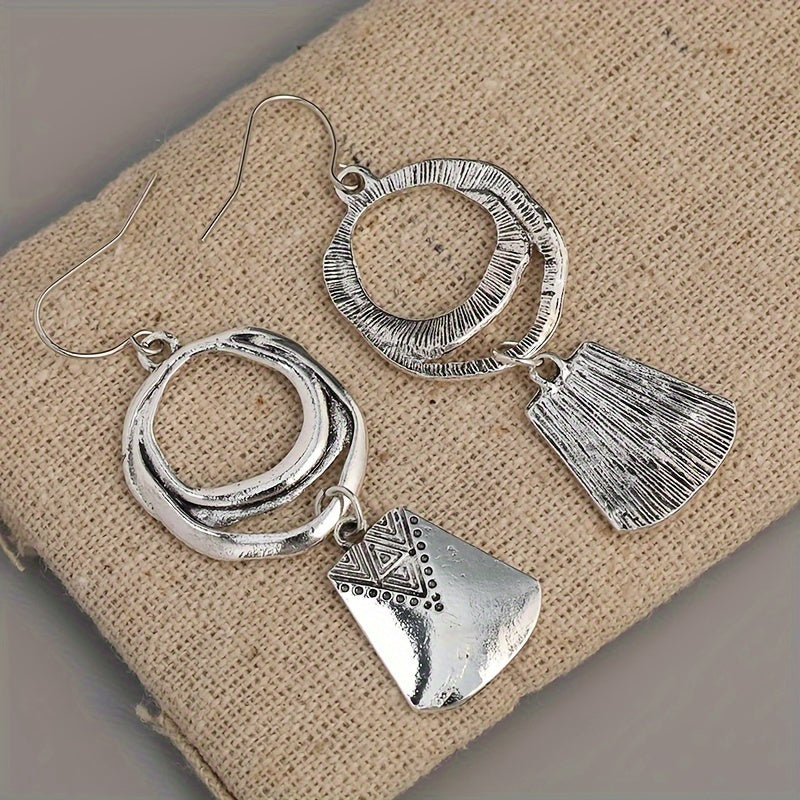 1 Pair of Chic Bohemian Drop Earrings