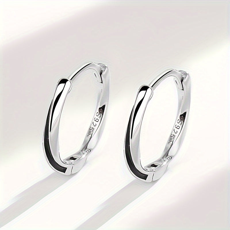 Sterling Silver Hypoallergenic Hoop Earrings