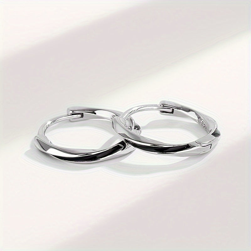 Sterling Silver Hypoallergenic Hoop Earrings