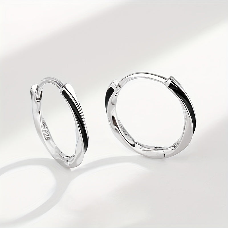 Sterling Silver Hypoallergenic Hoop Earrings