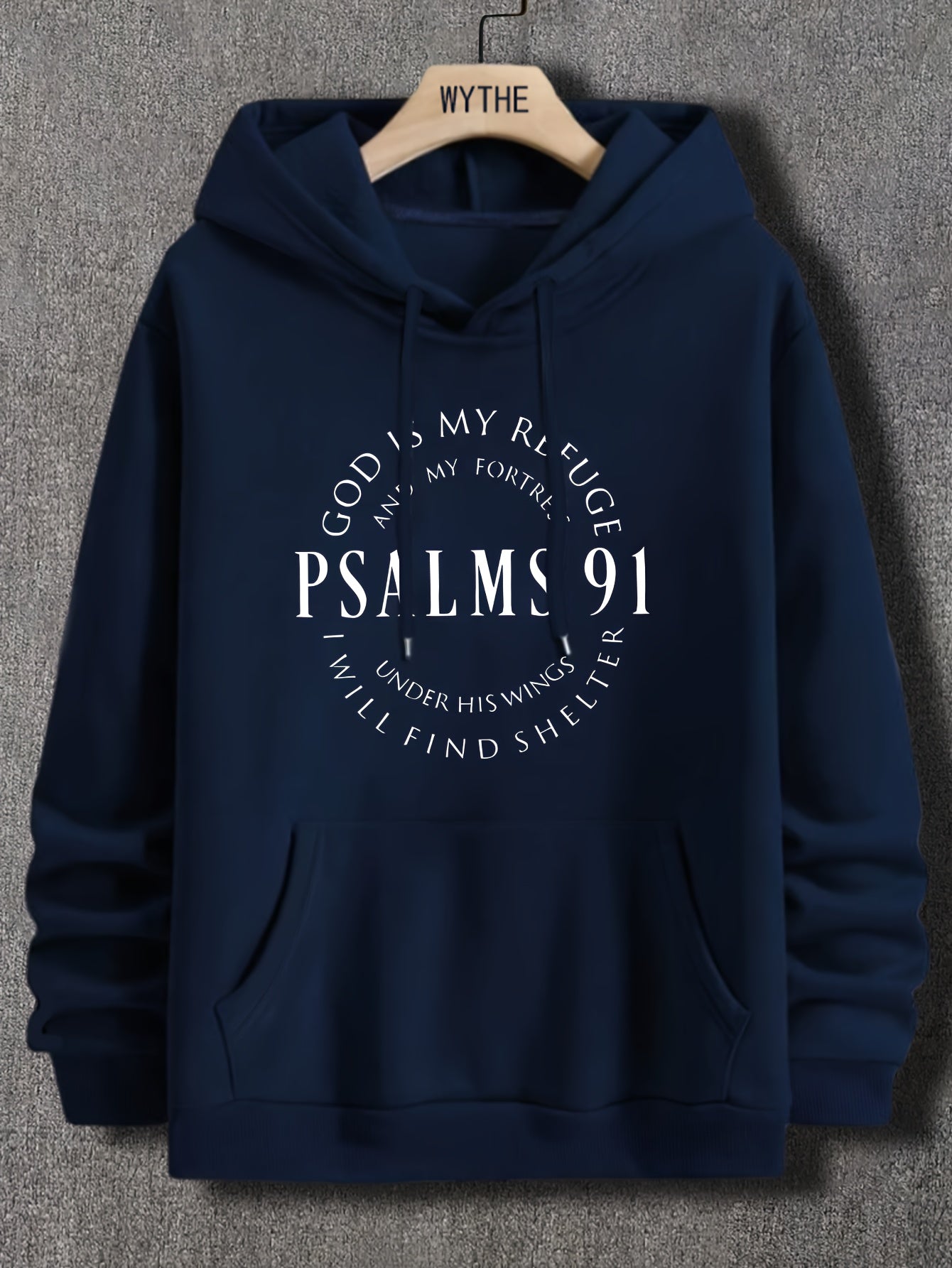 PSALMS 91 Print Hoodies For Men