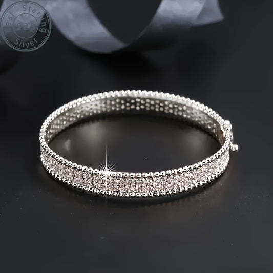 Boutique Fashion Silver Diamond Bracelet