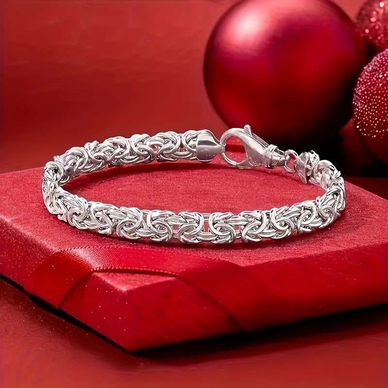 1pcs 925 Silver  Rope Fashion Bracelet