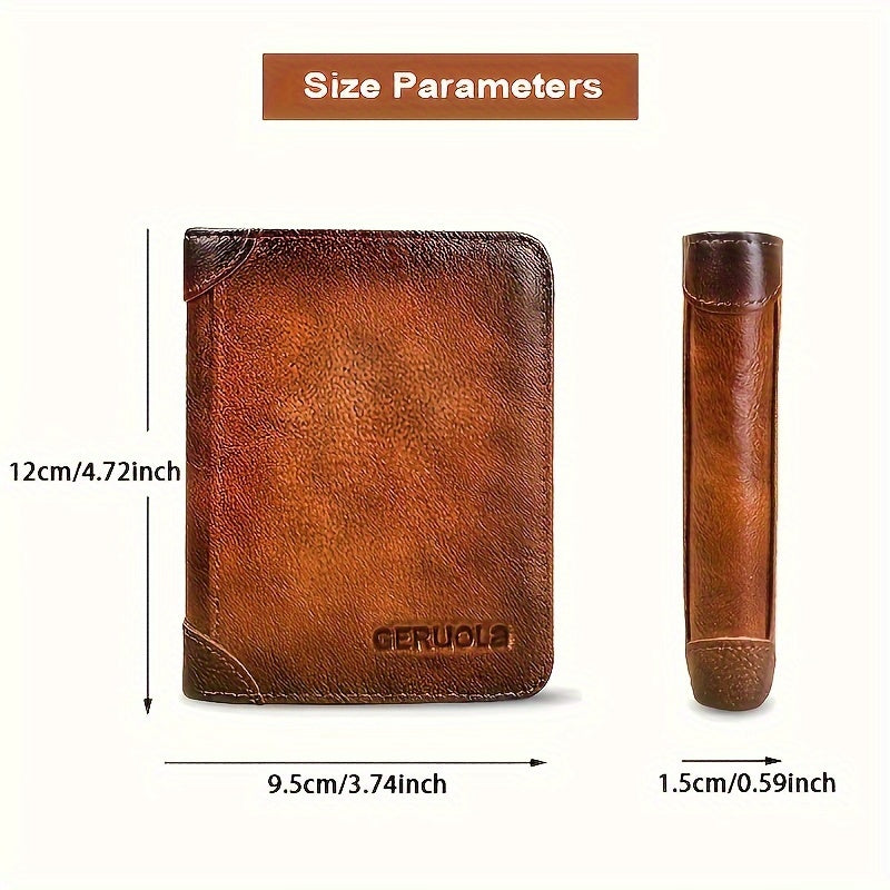 Mens Genuine Leather Wallet