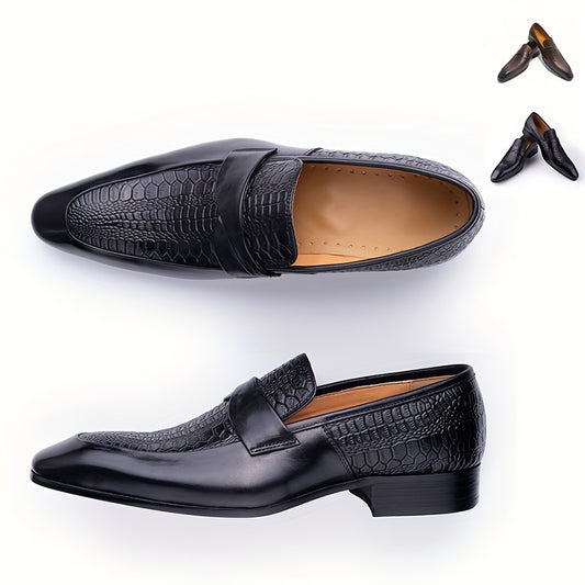 Men's Premium Loafers Shoes with Microfiber Lining and Rubber Sole