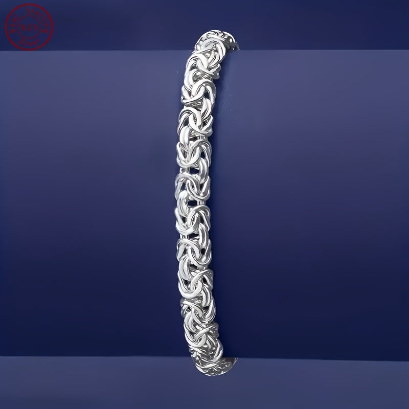 1pcs 925 Silver  Rope Fashion Bracelet