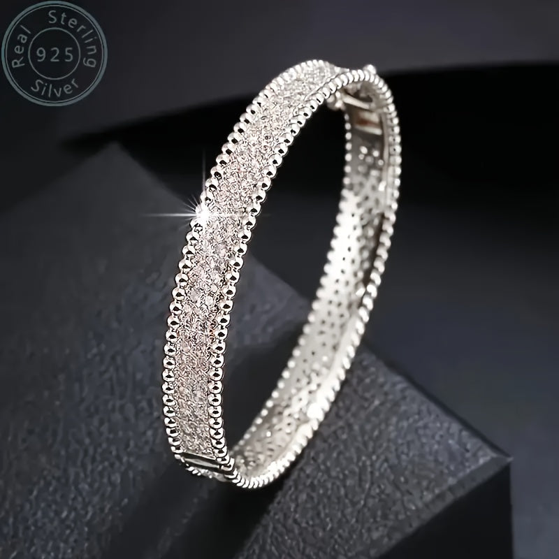 Boutique Fashion Silver Diamond Bracelet