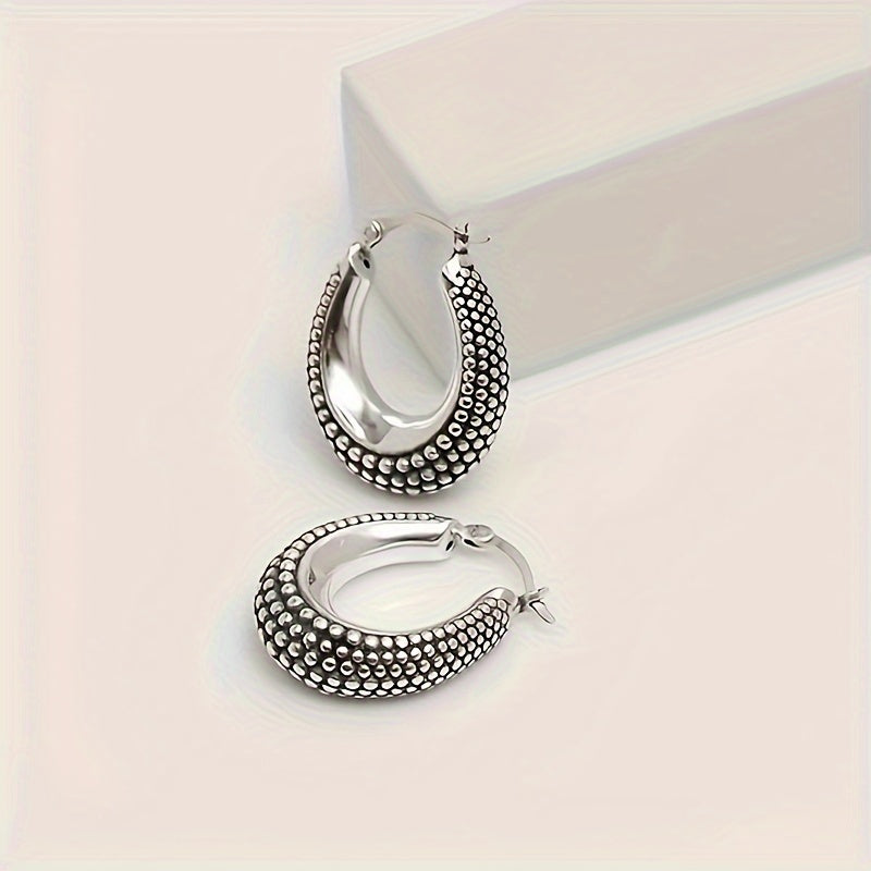 Sterling Silver Balinese Style Earrings