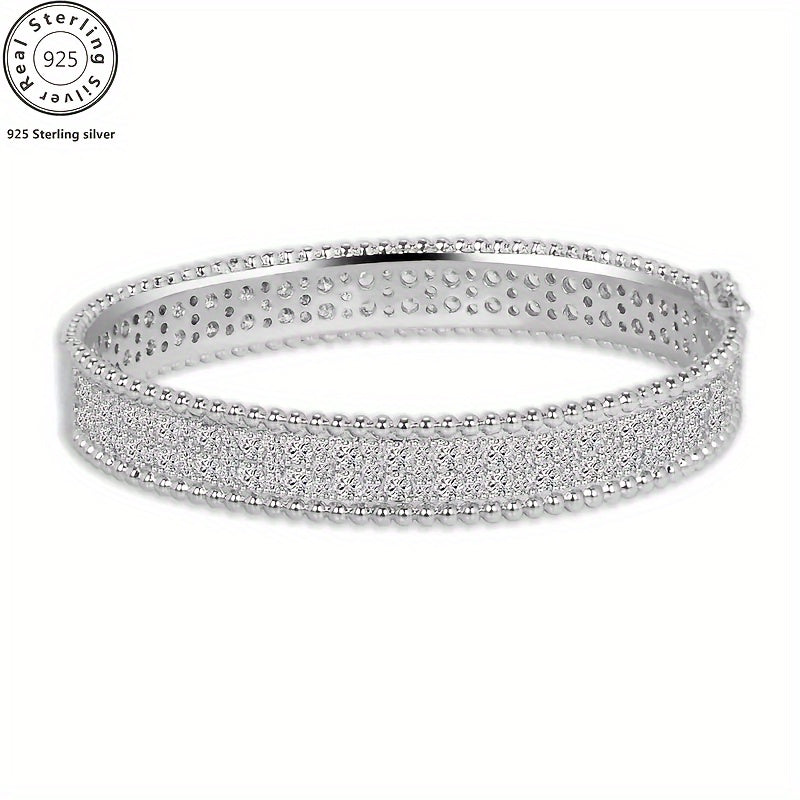 Boutique Fashion Silver Diamond Bracelet