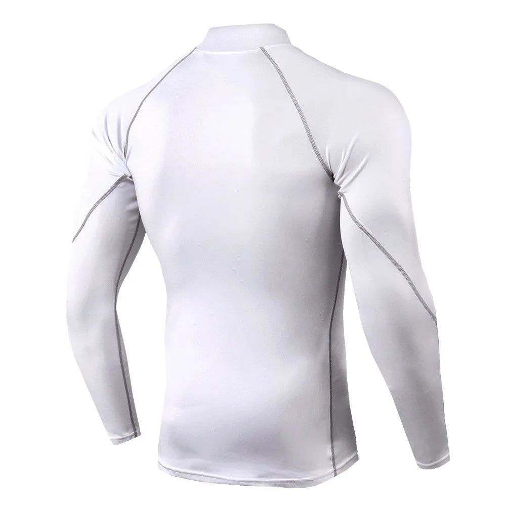 Men Sport T-shirt Quick Dry Bodybuilding Running Shirt