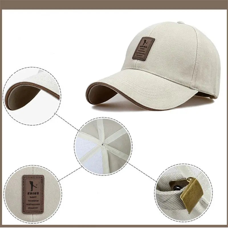 New Fashion Baseball Caps For Men:  Unisex