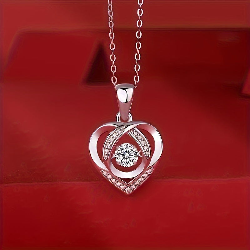 Sterling Silver Moissanite Pendant Necklace