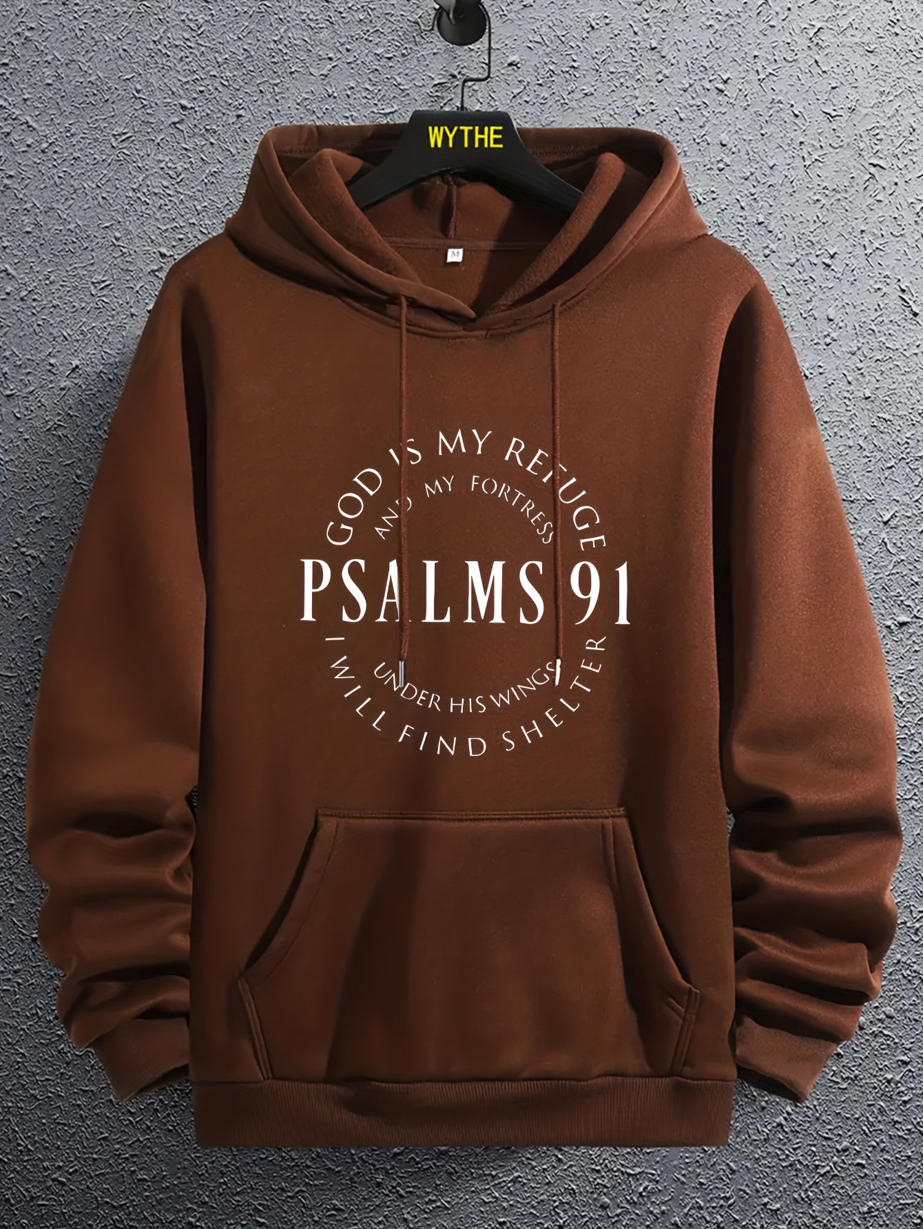 PSALMS 91 Print Hoodies For Men