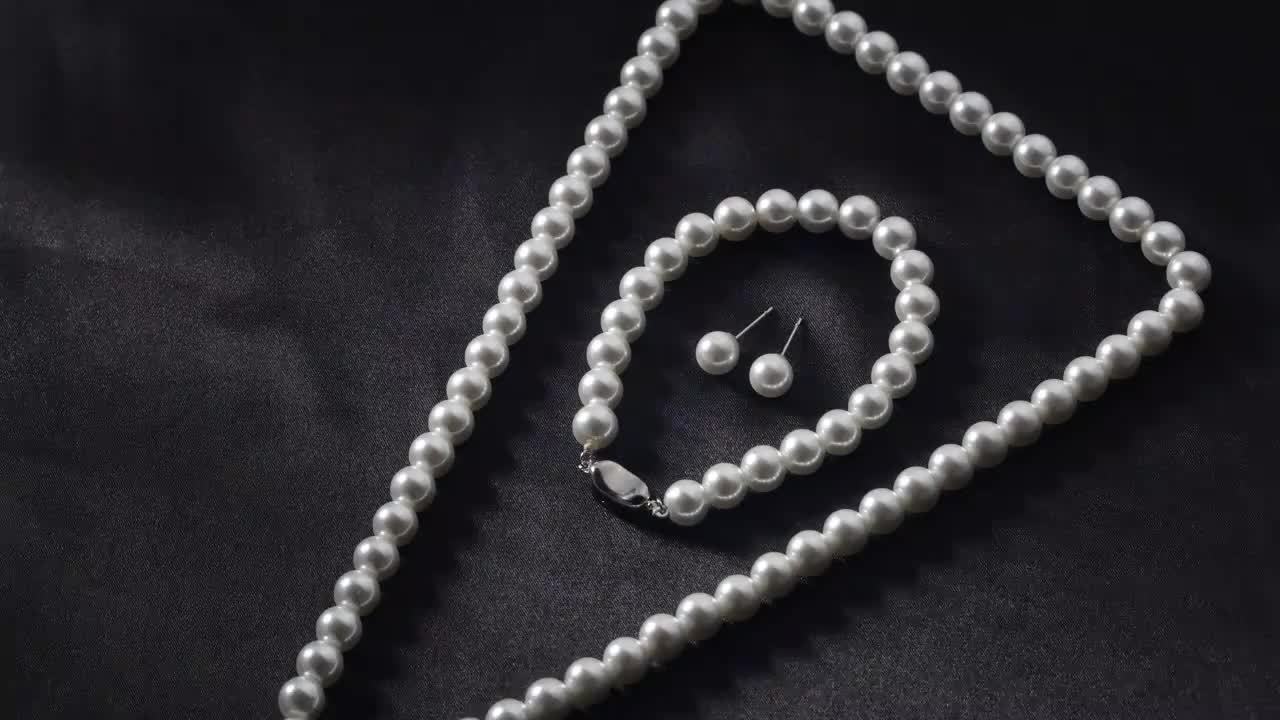 Freshwater Cultured Pearl Necklace Set