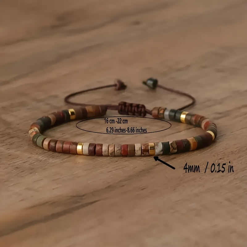 1Pc Natural Stone Healing Bracelet