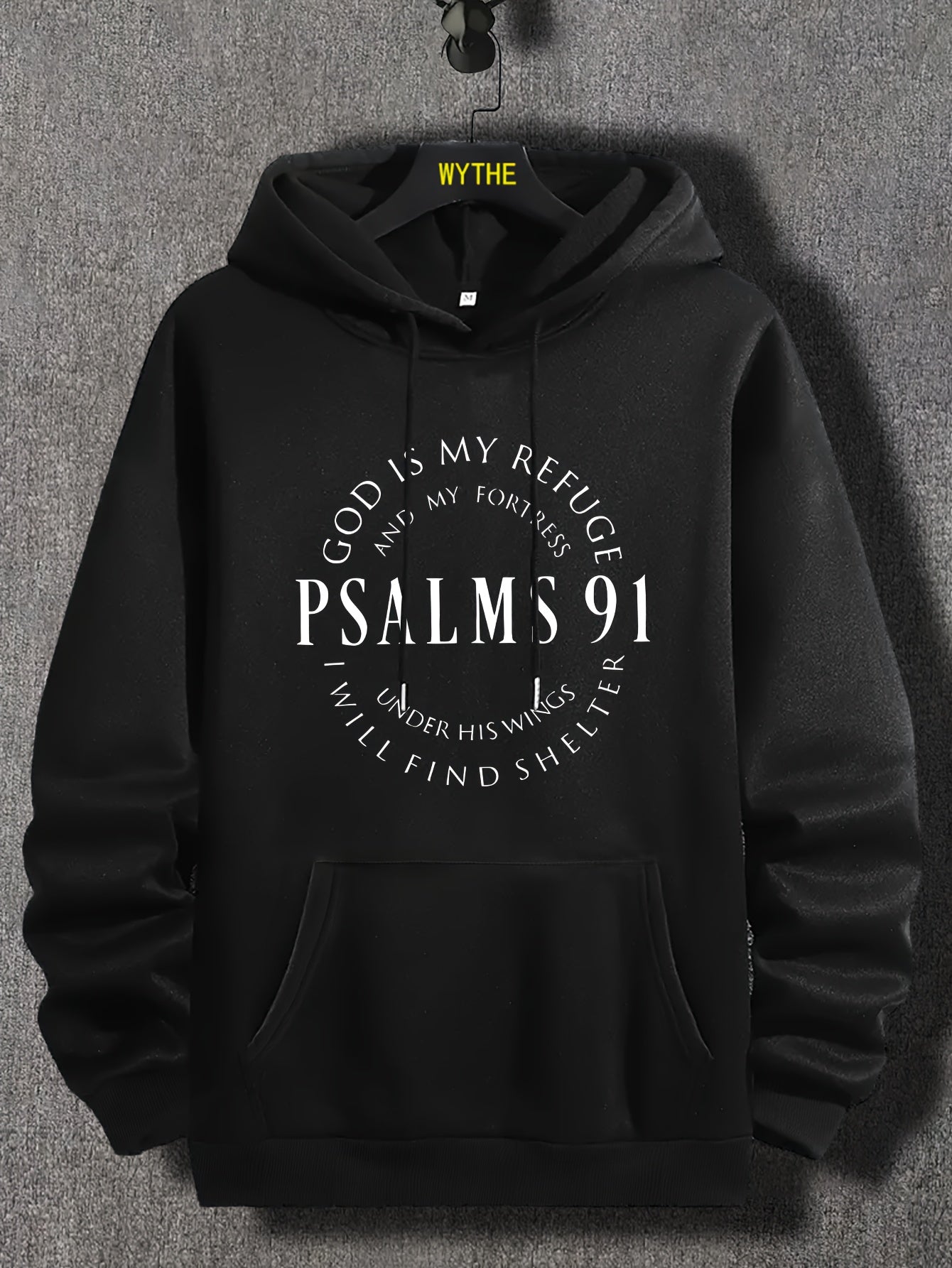 PSALMS 91 Print Hoodies For Men