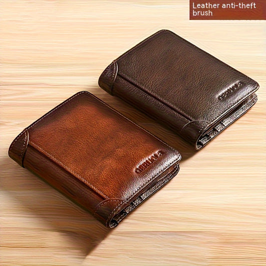 Mens Genuine Leather Wallet